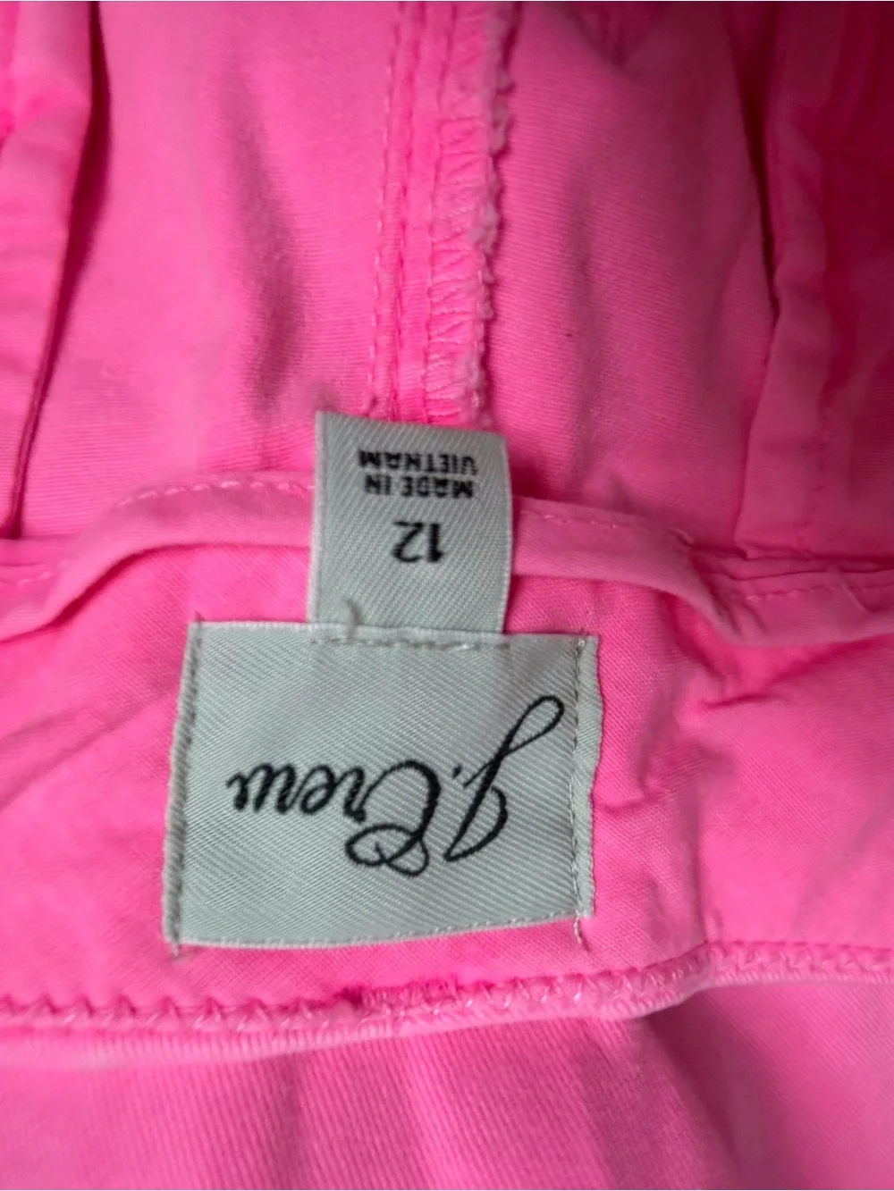 J.Crew Women’s Pink Cotton Blend casual Shorts 12